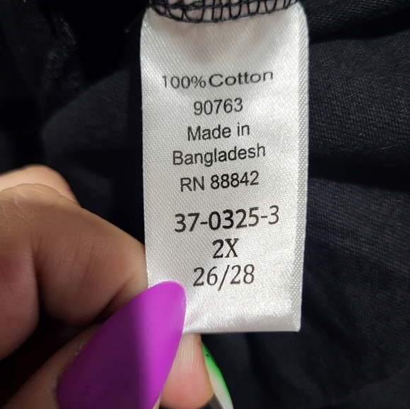 Woman Within Cuffed Elbow Sleeve Tee - Picture 7 of 8